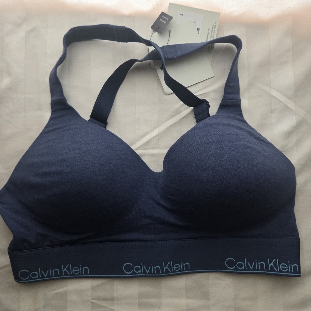 Calvin Klein NWT bralette Size Small Modern Cotton Modal